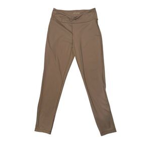 Aeropostale High Rise Leggings Taupe Neutral Women’s M Basic Lounge